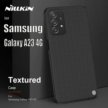 Калъф Nillkin за Samsung Galaxy в а23 4G Калъф NILKIN Канава Найлонов Влакнести Леки TPU Твърд PC Панел на Задния Капак за Samsung в а23 под формата на Миди