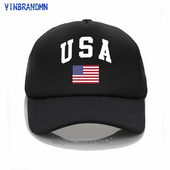 Новата Мода в САЩ, бейзболни Шапки с Флага на Америка, Благородна солнцезащитная шапка За нетната шапки, Гордост, Марка Дрехи, Ежедневни популярност, Хип-Хоп шапка